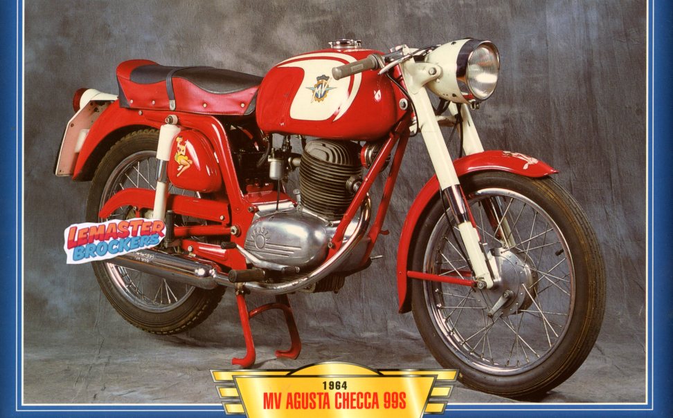 FICHE MOTO MV AGUSTA CHECCA 99S 1964