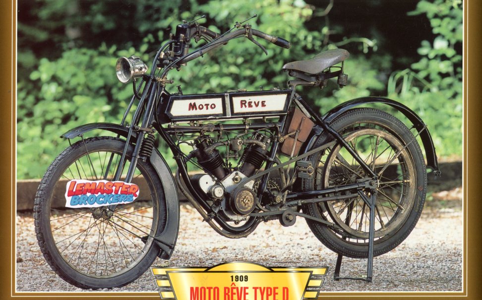 FICHE MOTO RÊVE D 1909