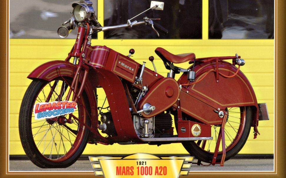 FICHE MOTO MARS 1000 A20 1921