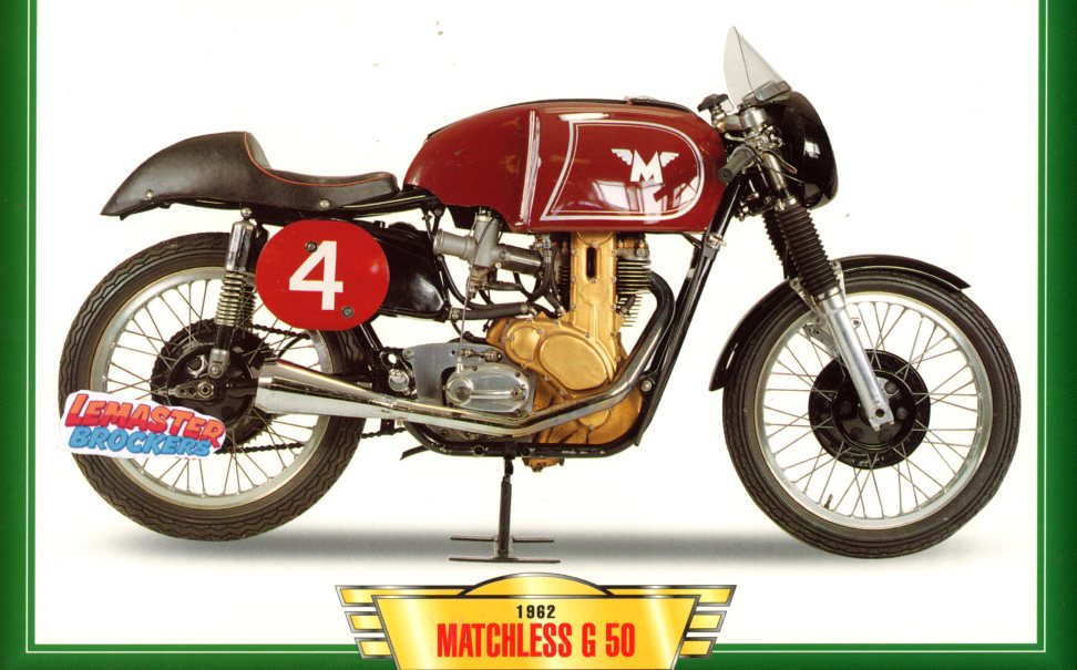 FICHE MOTO MATCHLESS G50 1962