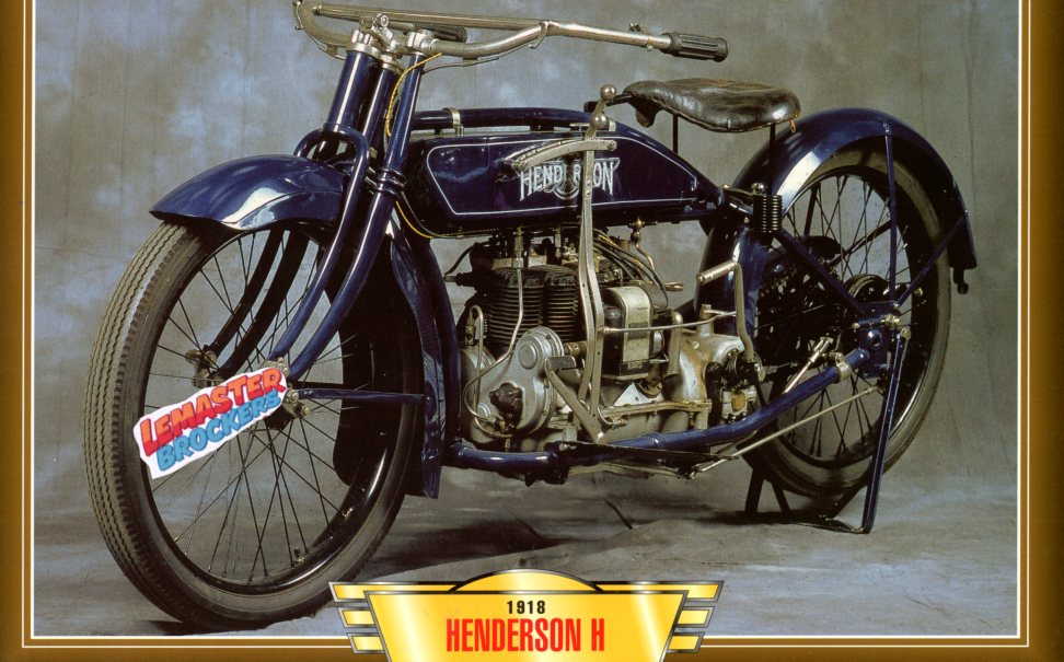 FICHE MOTO HENDERSON H 990CC 1918