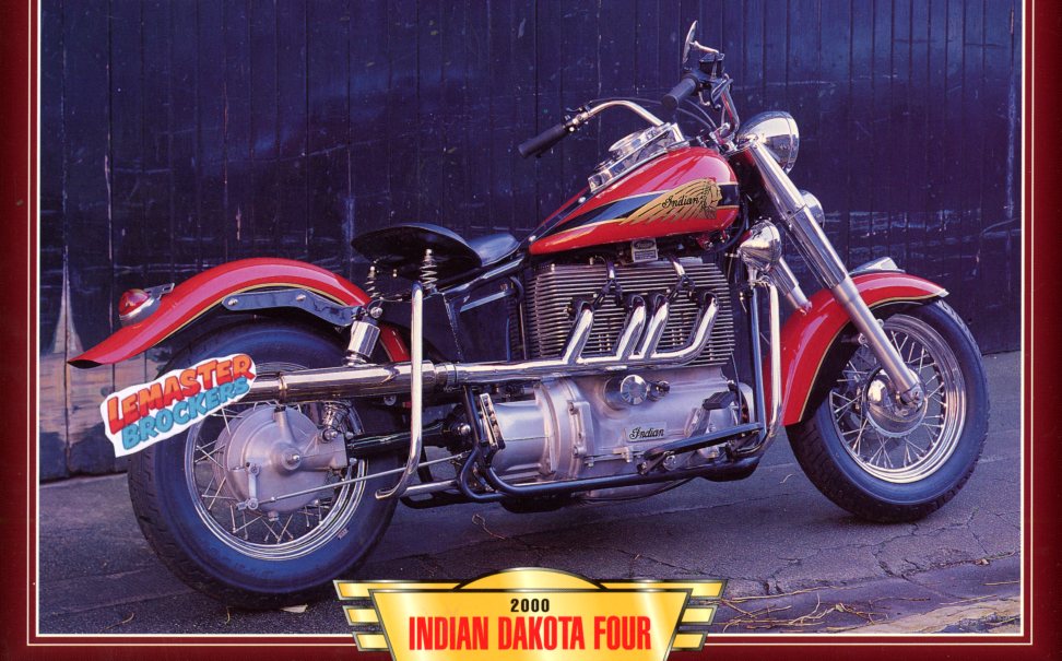 FICHE MOTO INDIAN DAKOTA FOUR 1845CC 4T 2000
