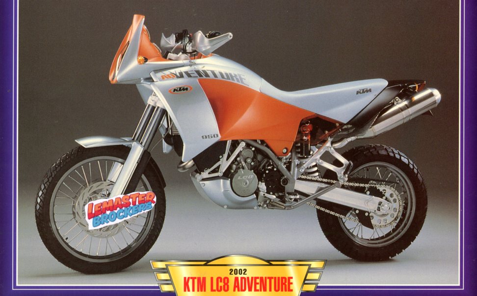 FICHE MOTO KTM LC8 ADVENTURE 4T 2002