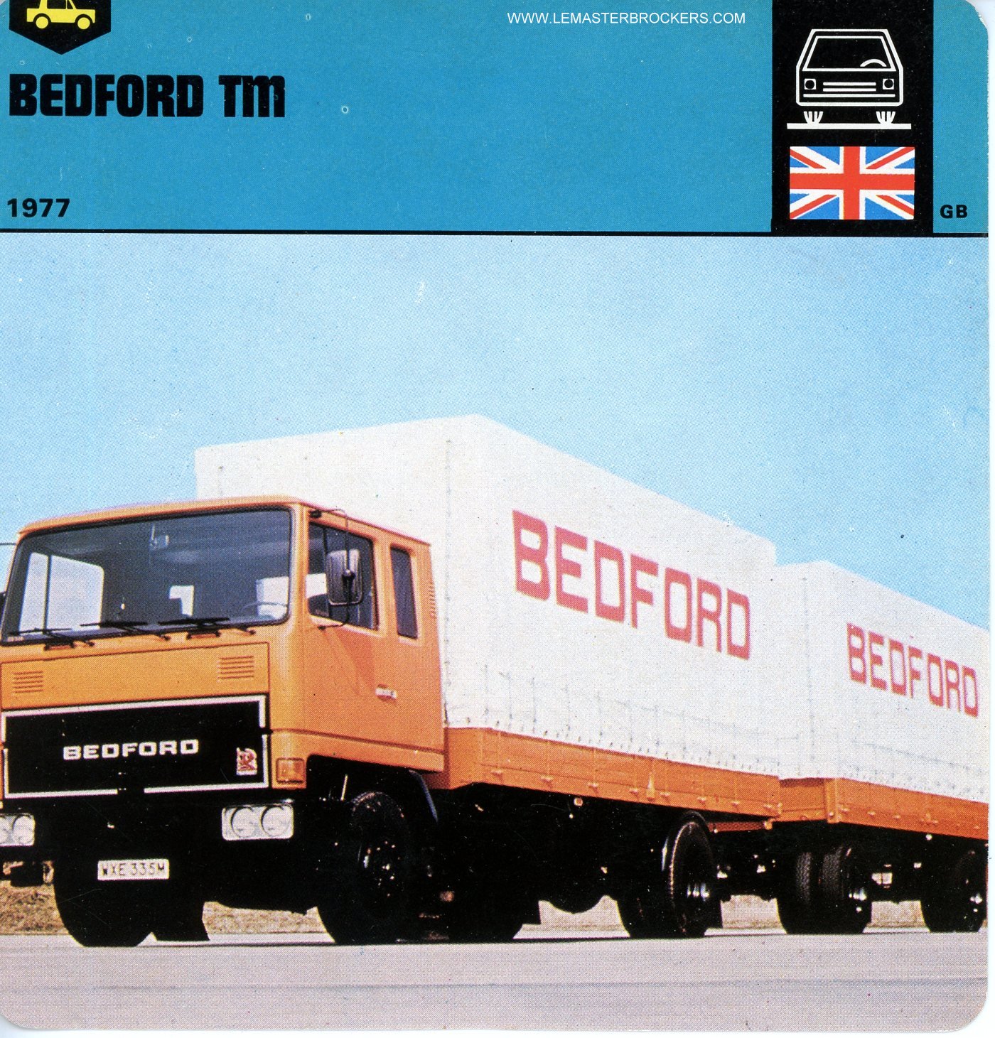 FICHE CAMION BEDFORD TM 1977