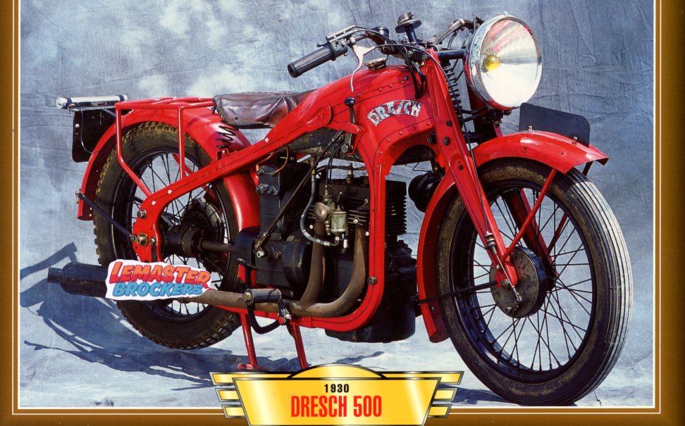 FICHE MOTO DRESCH 500 4T 1930