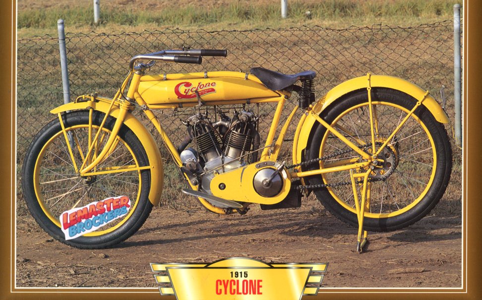 FICHE MOTO CYCLONE 999CC 1915
