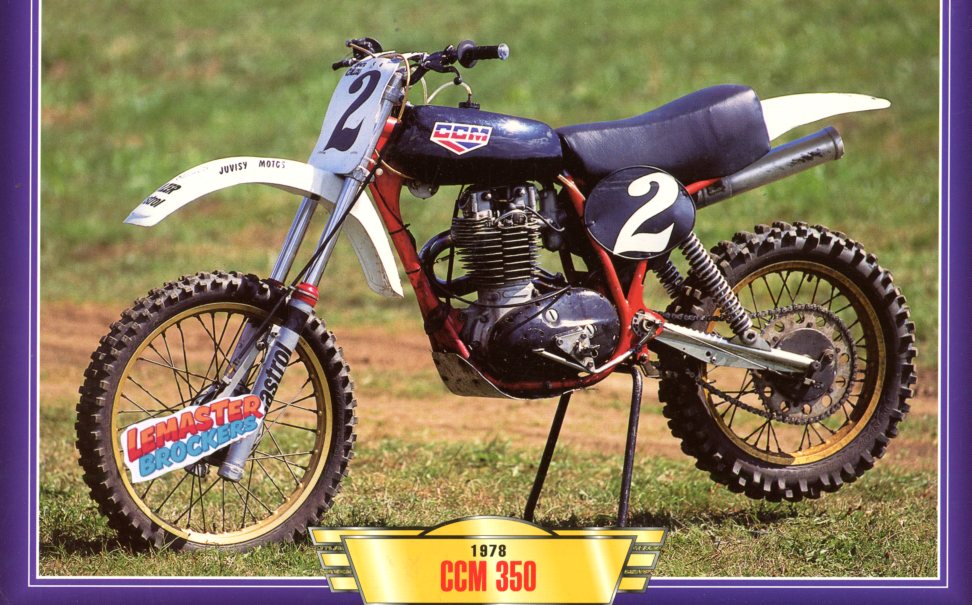 FICHE MOTO CCM 350 1978