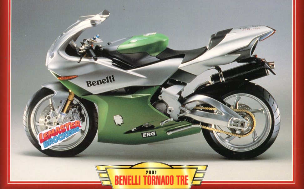 FICHE MOTO BENELLI TORNADO TRE 898CC 2001