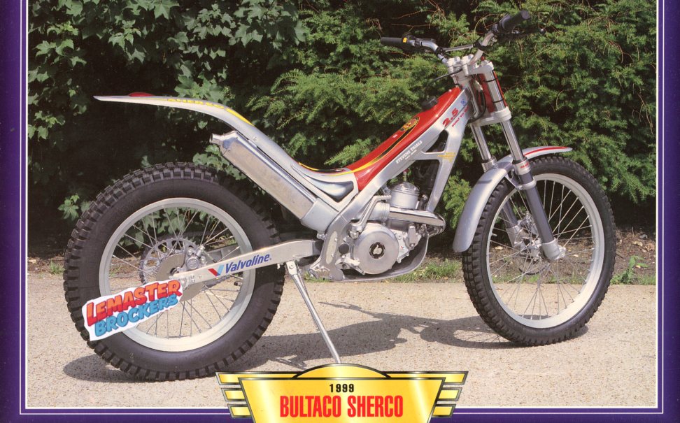 FICHE MOTO BULTACO SHERCO 1999