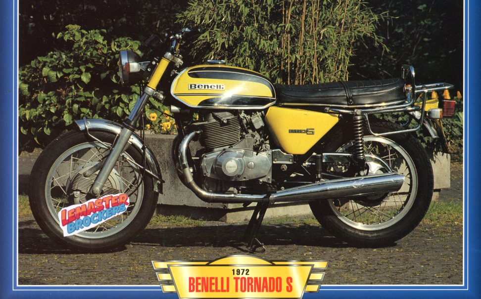 FICHE MOTO BENELLI TORNADO S 643CC 1972
