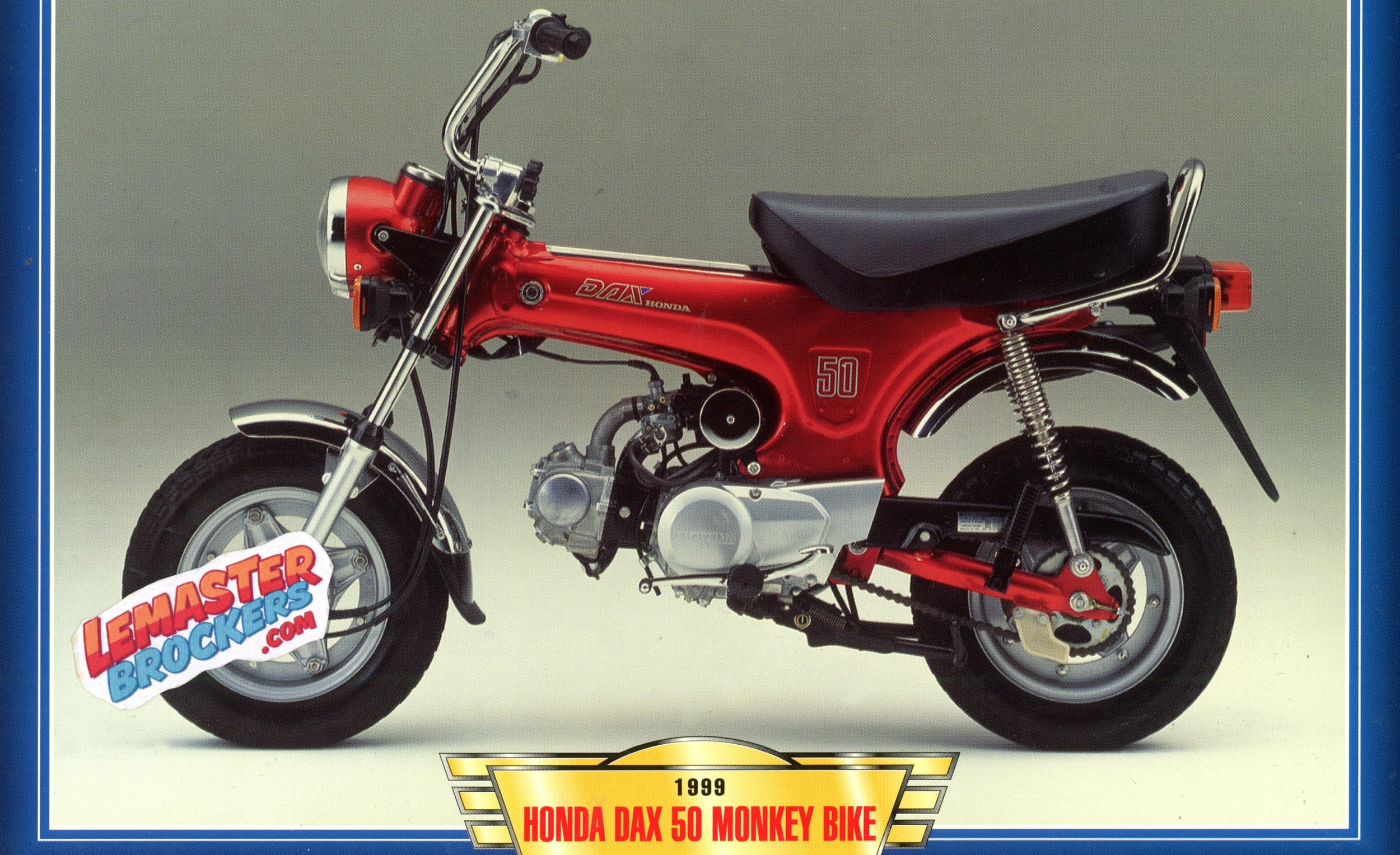 FICHE MOTO HONDA DAX 50 MONKEY BIKE