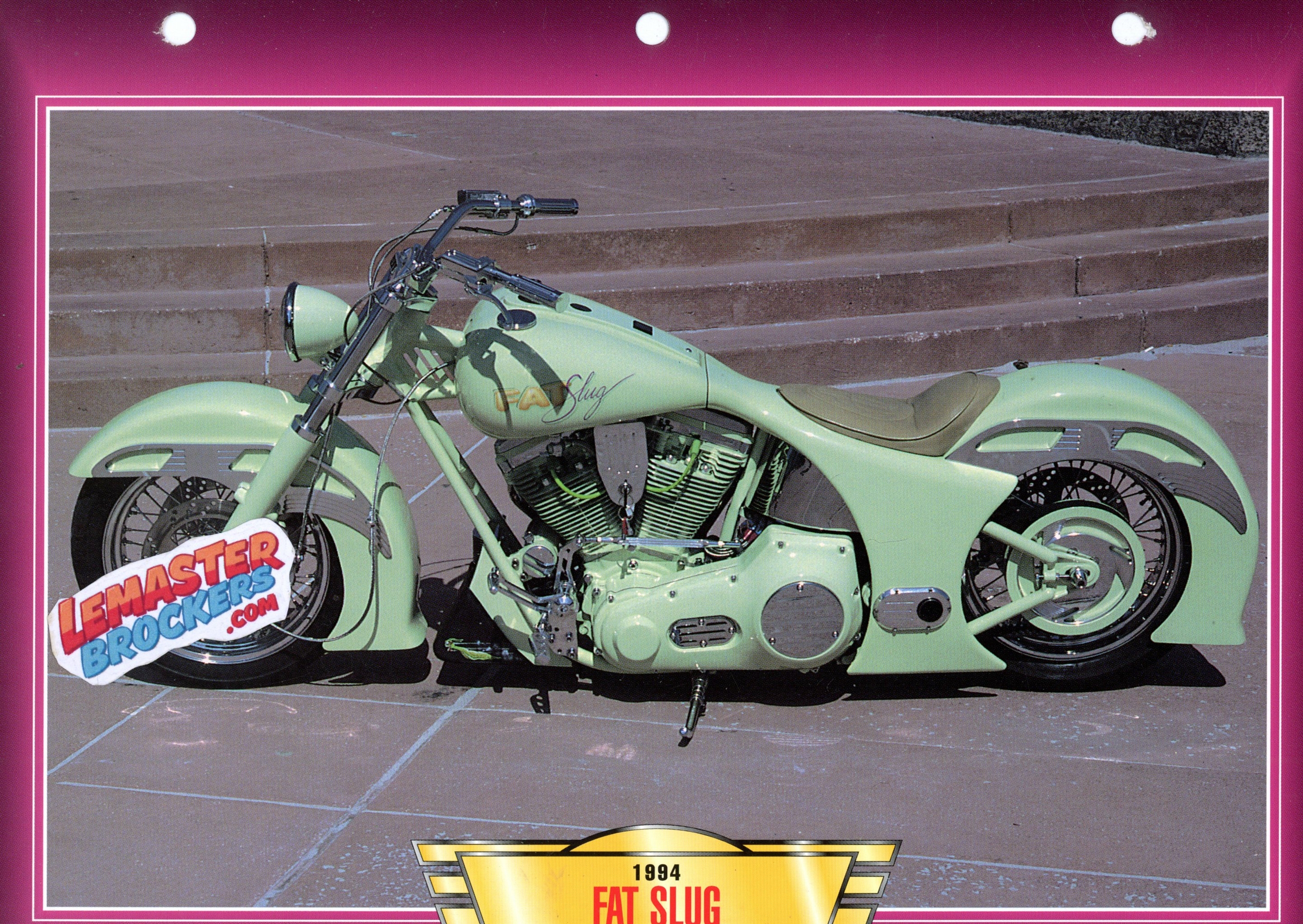 FICHE MOTO FAT SLUG 1338CC 1994