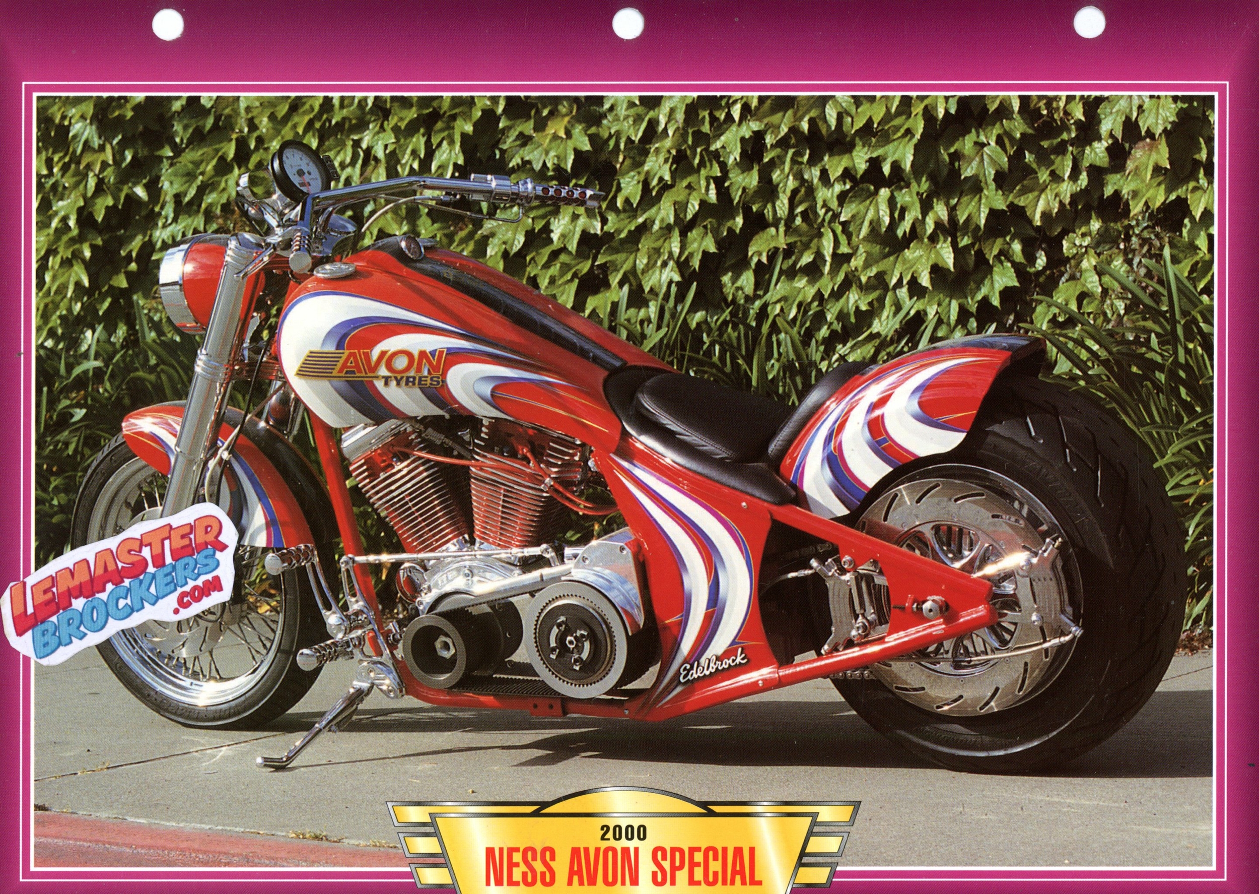 FICHE MOTO NESS AVON SPECIAL 1638CC 2000