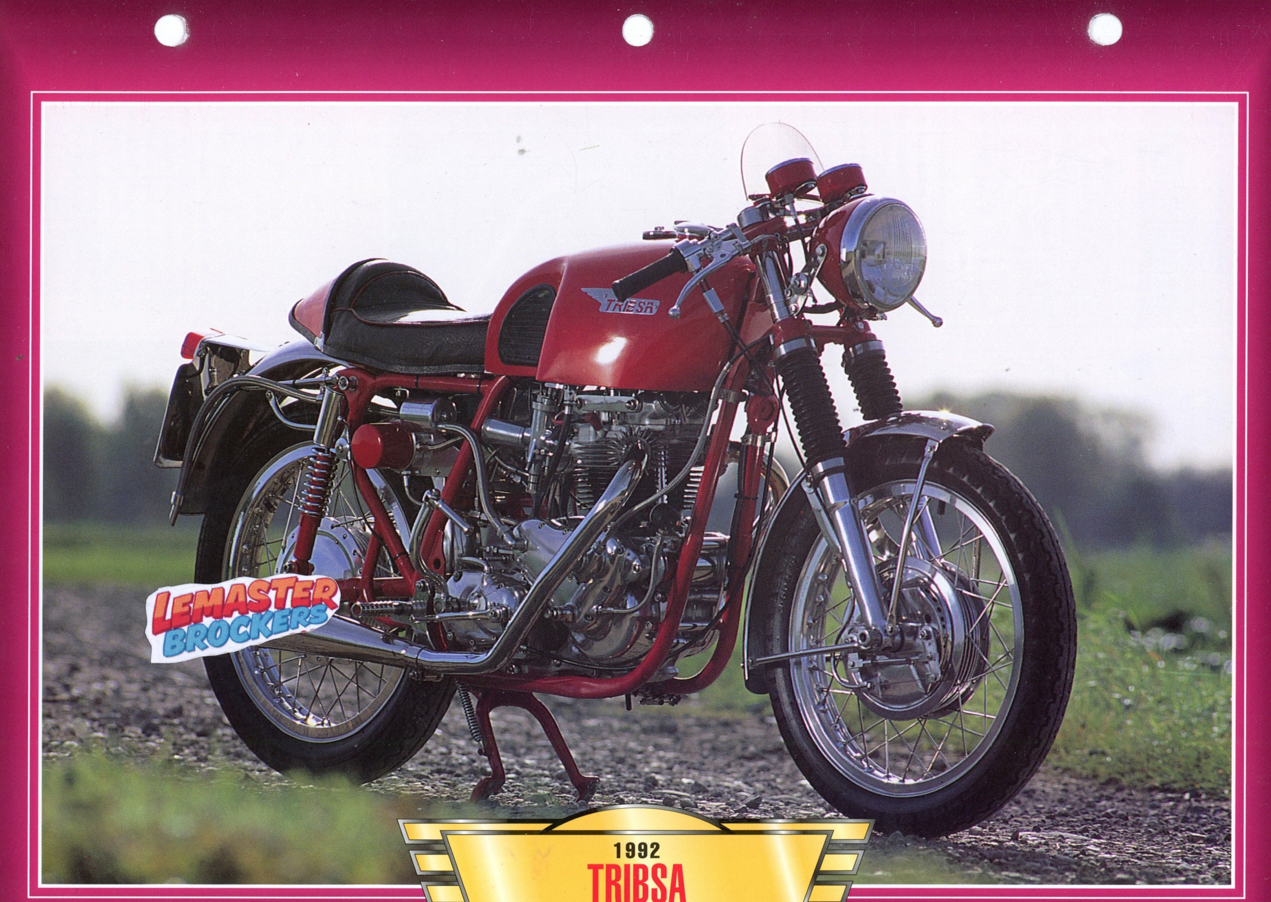 FICHE MOTO TRIBSA 649CC 1992