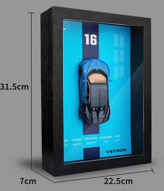 CADRE 3D VOITURE DE SPORT