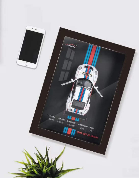 CADRE 3D VOITURE DE SPORT