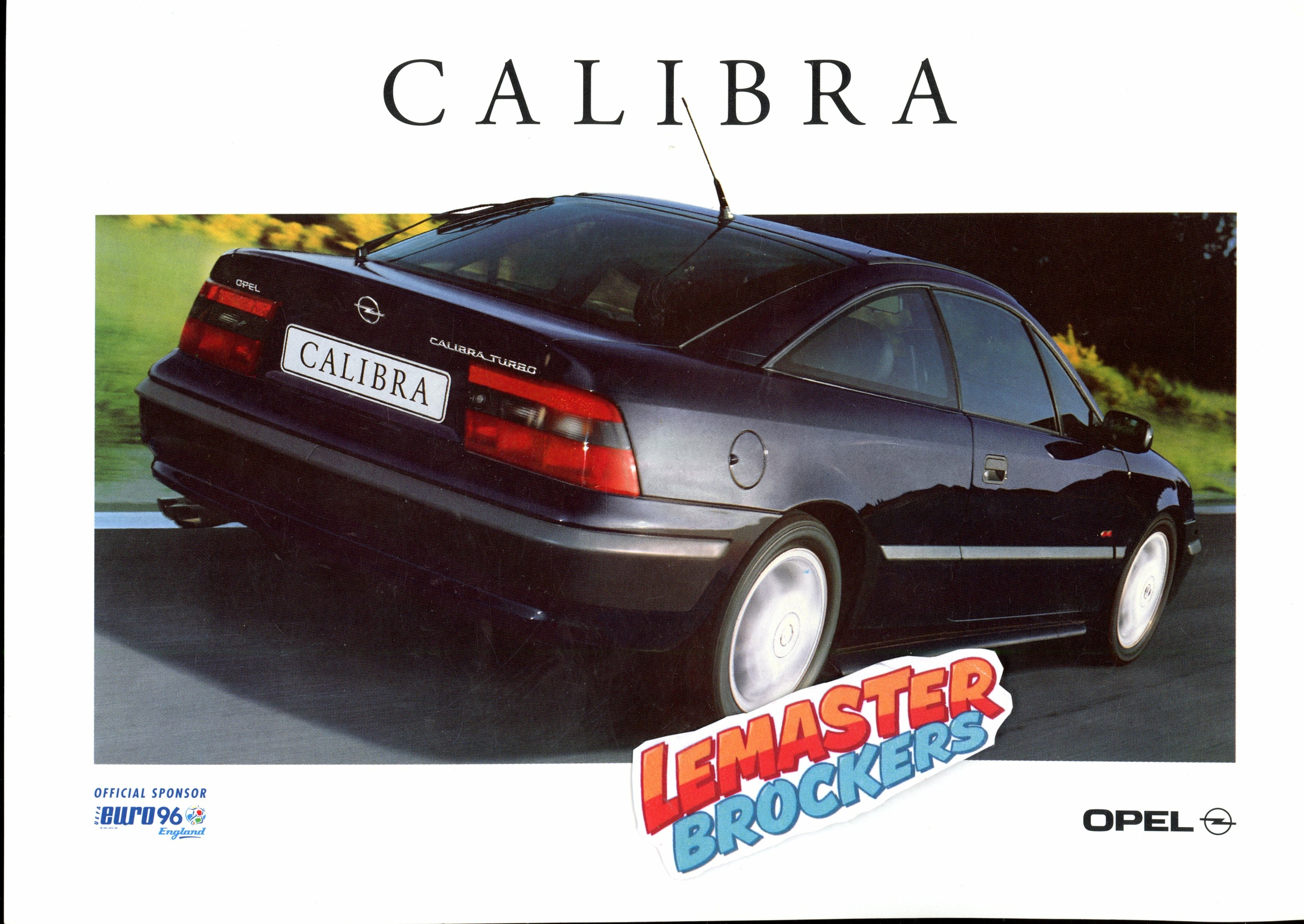 FICHE OPEL CALIBRA TURBO 16V 4X4 8V 1996