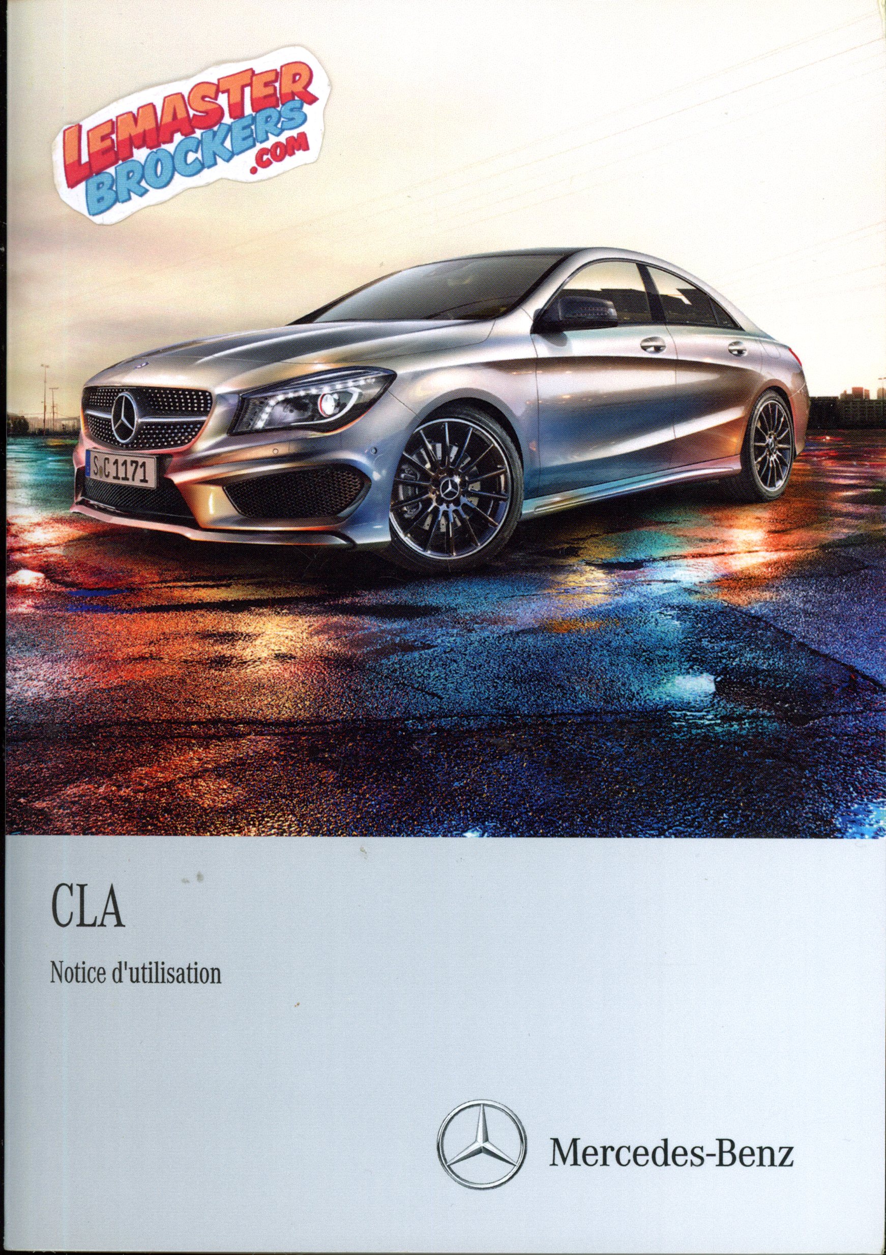 NOTICE DUTILISATION MERCEDES CLA ORIGINAL