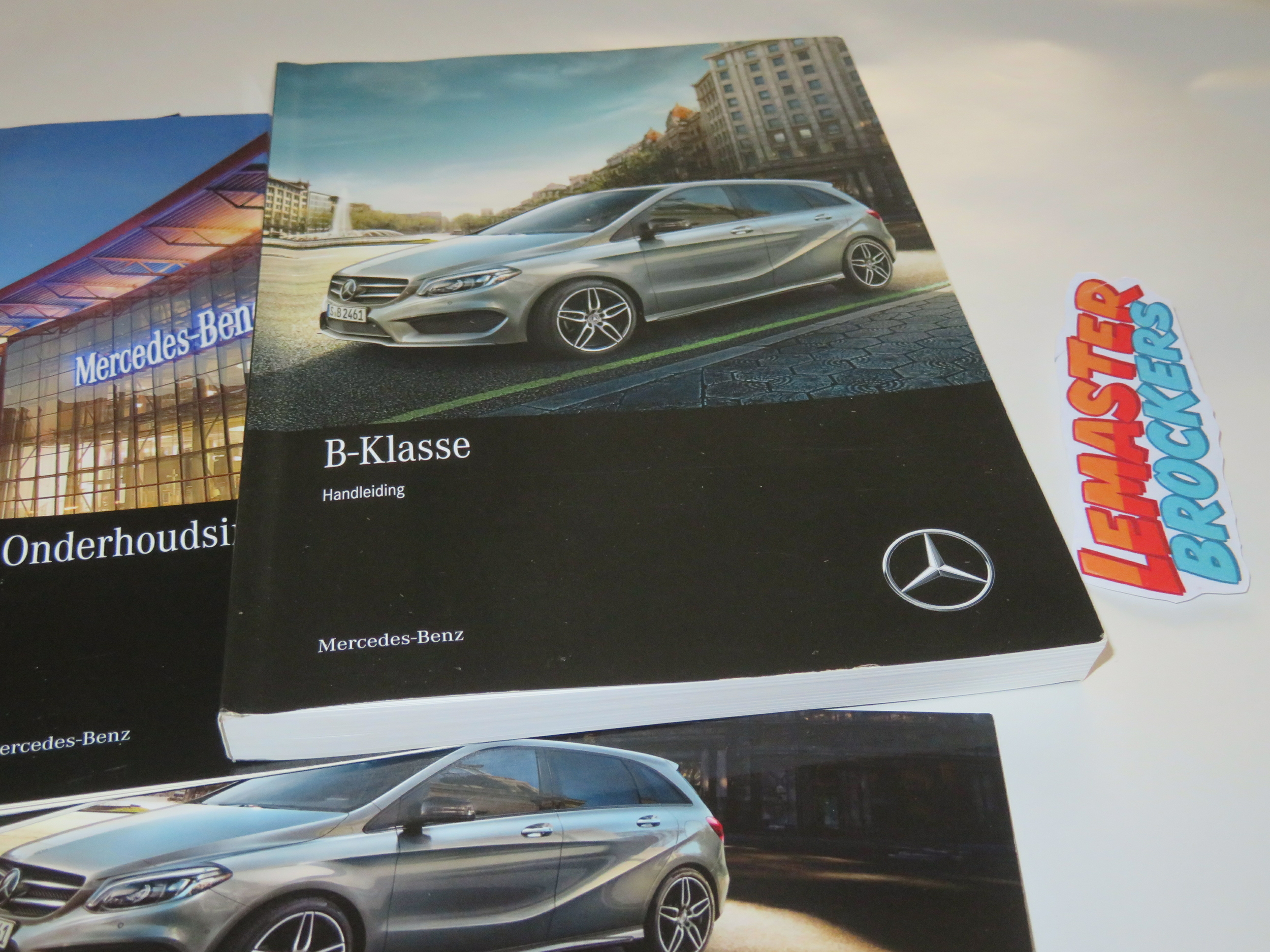 PACK NOTICE DUTILISATION MERCEDES B - HANDLEIDING B-KLASSE 2017