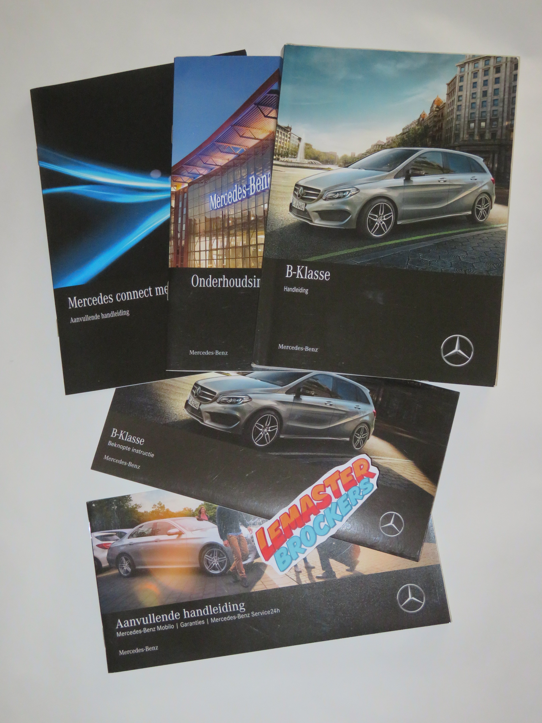 PACK NOTICE DUTILISATION MERCEDES B - HANDLEIDING B-KLASSE 2017