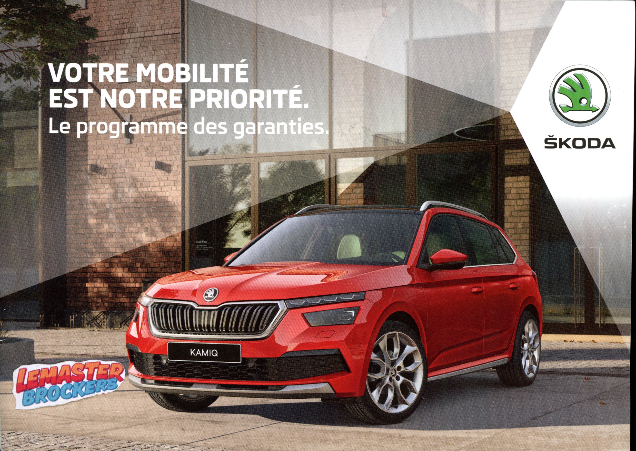 NOTICE DUTILISATION SKODA KARMIQ 2020 ORIGINAL AVEC POCHETTE