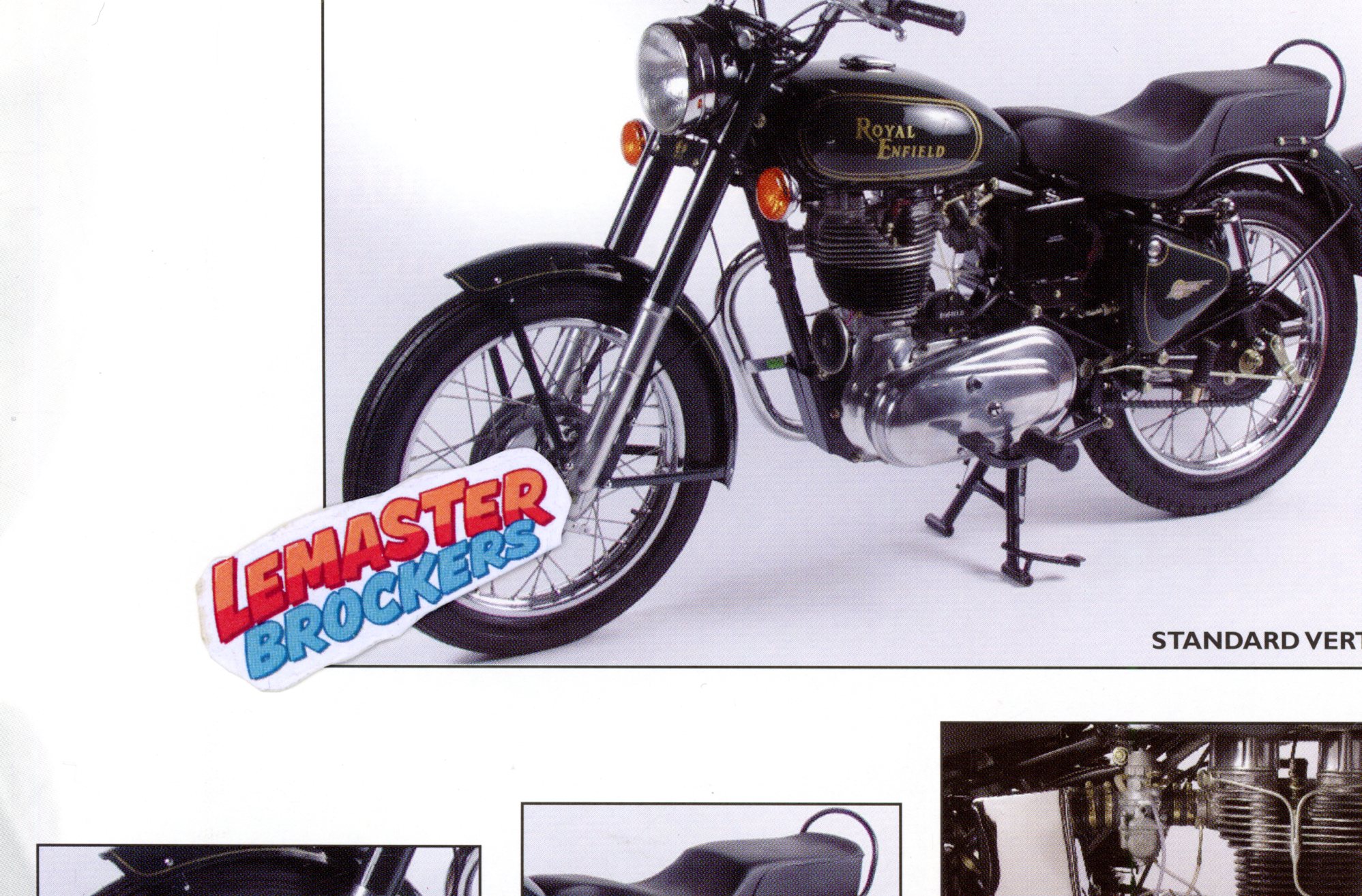 Bullet 500  Standard verte Royal Enfield