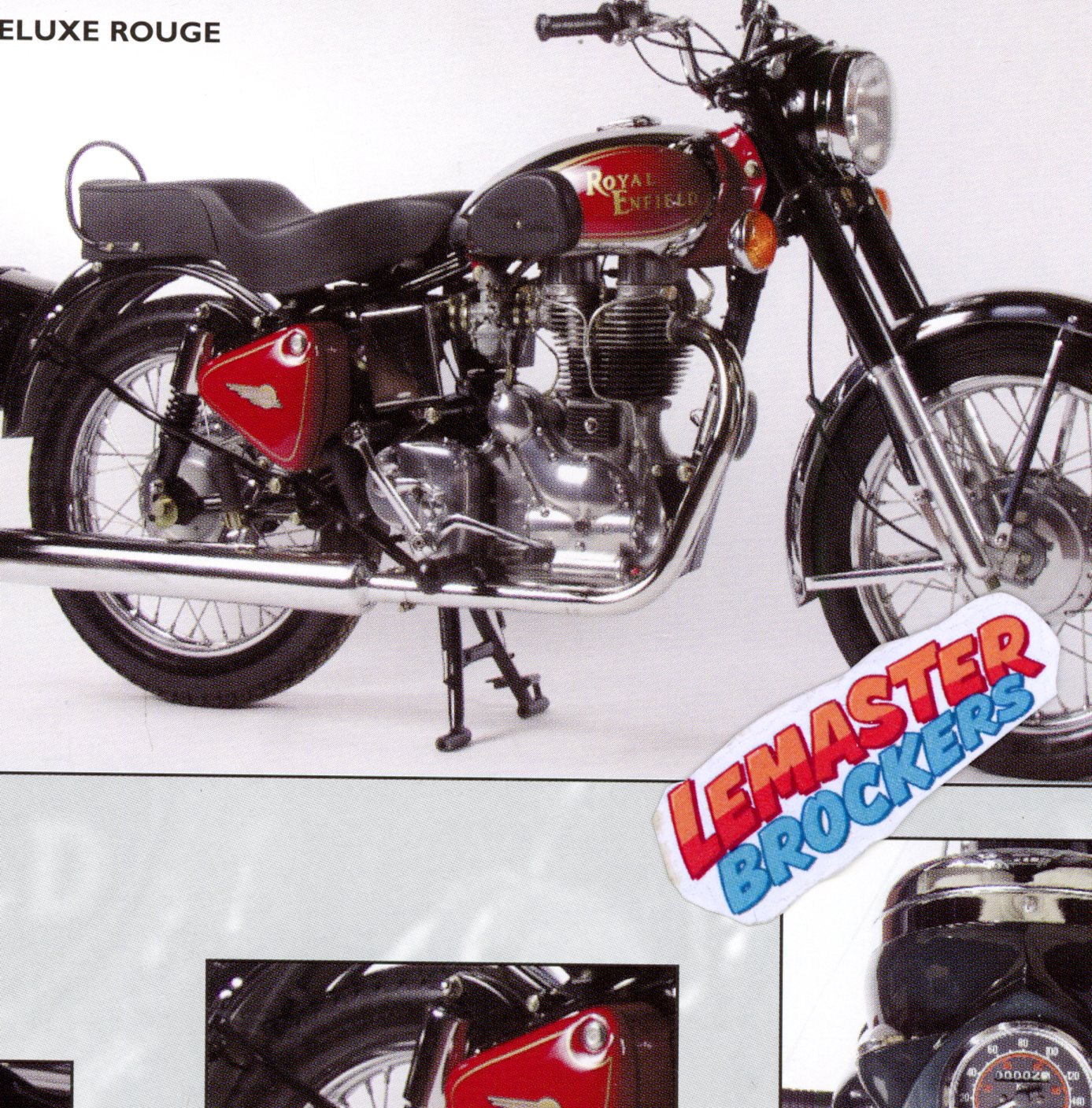 Bullet 500 Deluxe rouge