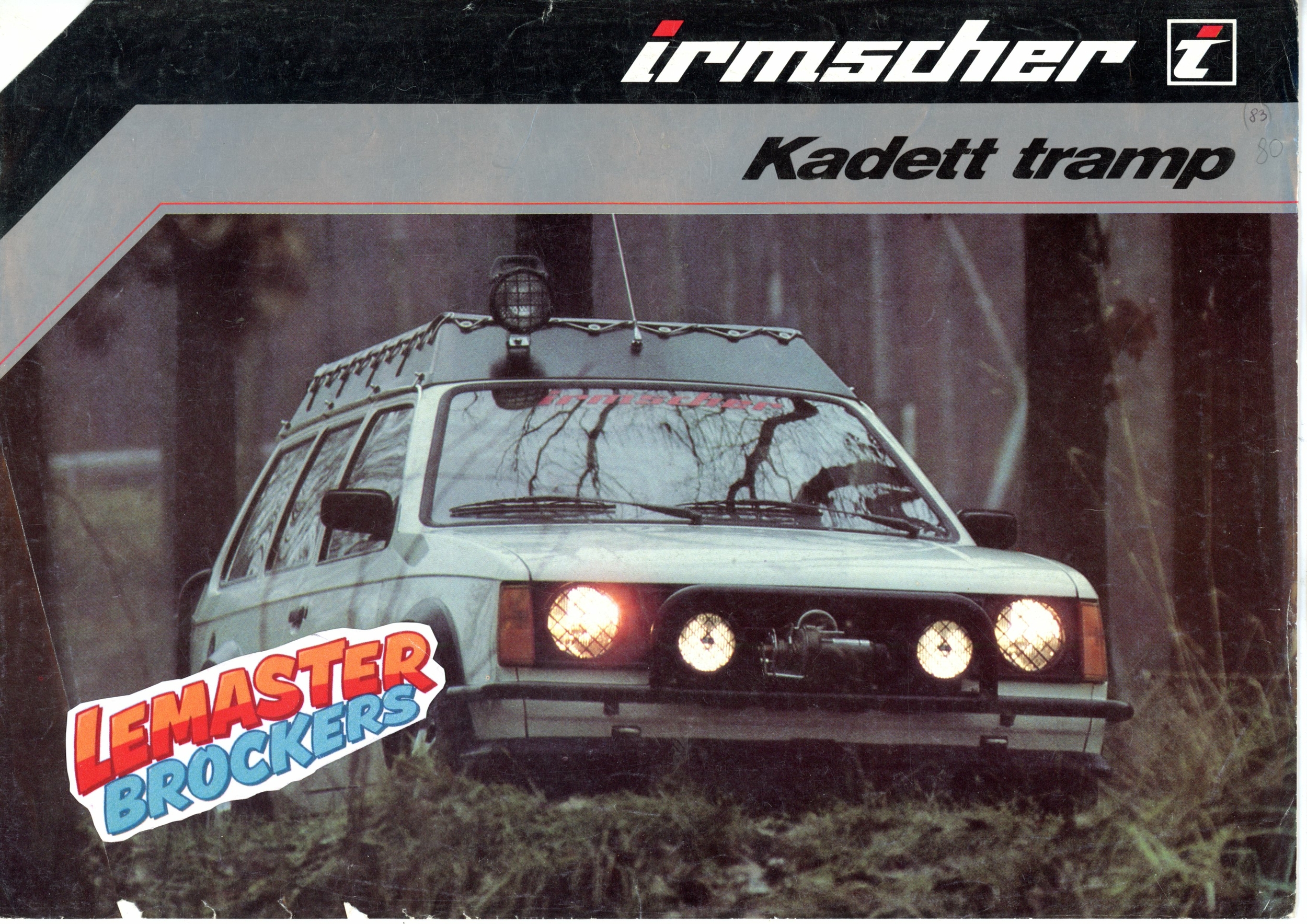 FICHE AUTO IRMSCHER KADETT TRAMP