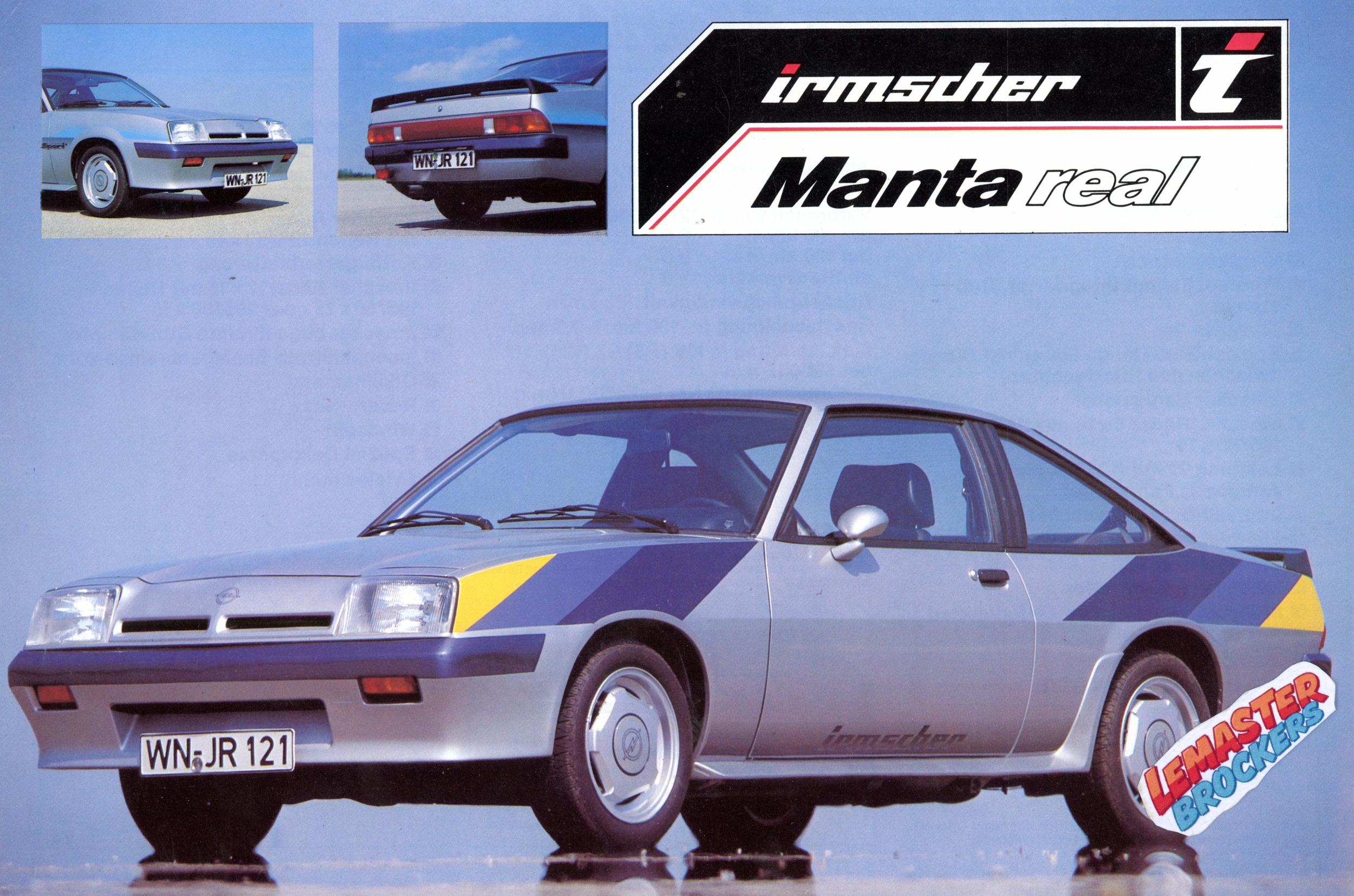 FICHE AUTO IRMSCHER MANTA REAL 1981