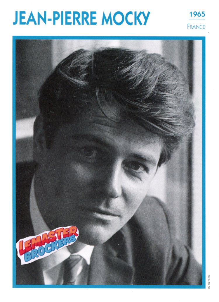 FICHE ACTEUR JEAN-PIERRE MOCKY - FRANCE 1965