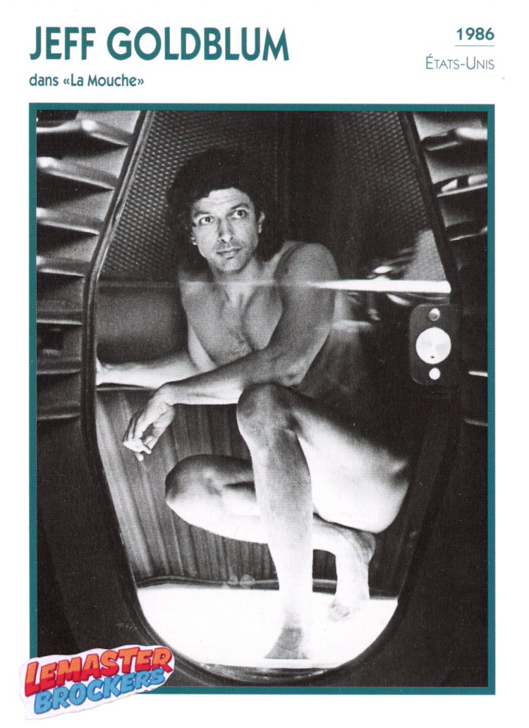FICHE ACTEUR JEFF GOLDBLUM DANS LA MOUCHE - 1986