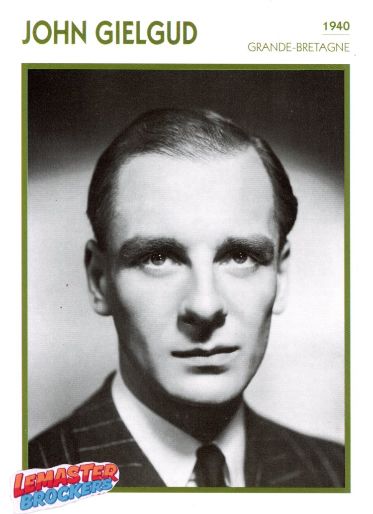 FICHE ACTEUR JOHN GIELGUD - 1940 - FICHE CINÉMA