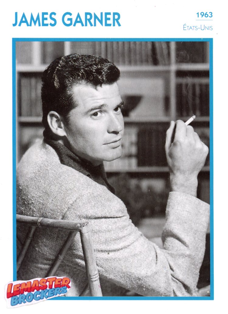FICHE ACTEUR JAMES GARNER - ETATS-UNIS 1963