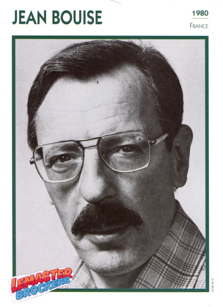 FICHE ACTEUR JEAN BOUISE - 1980 - FICHE CINÉMA