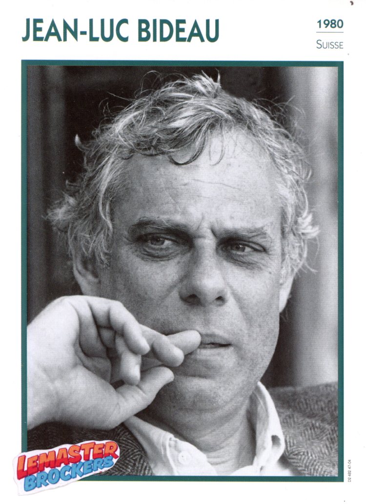 FICHE ACTEUR JEAN-LUC BIDEAU - 1980 - FICHE CINÉMA