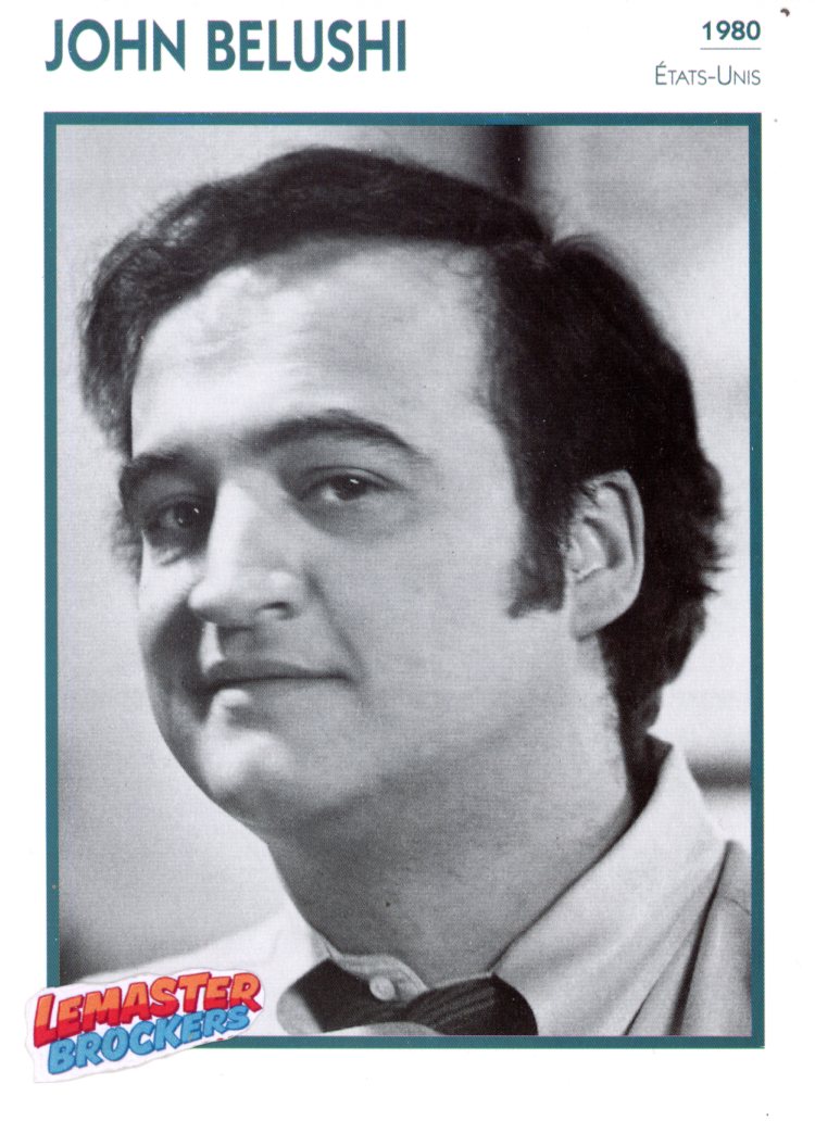 FICHE DE STAR ACTEUR JOHN BELUSHI - 1980