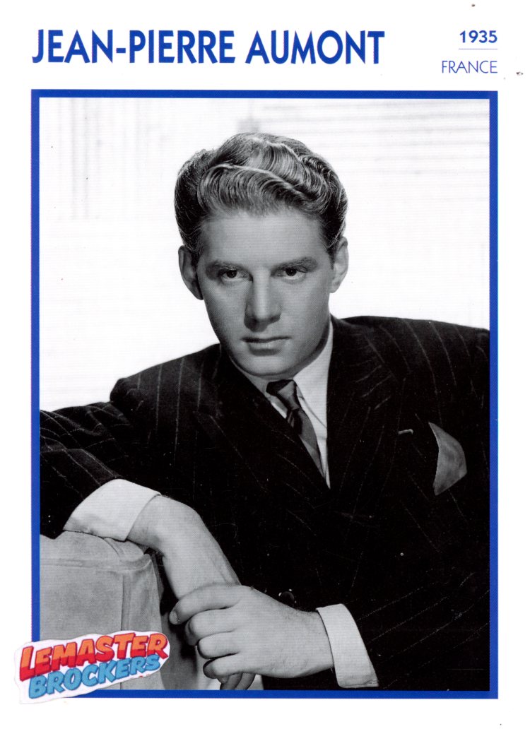 FICHE JEAN-PIERRE AUMONT - FRANCE 1935