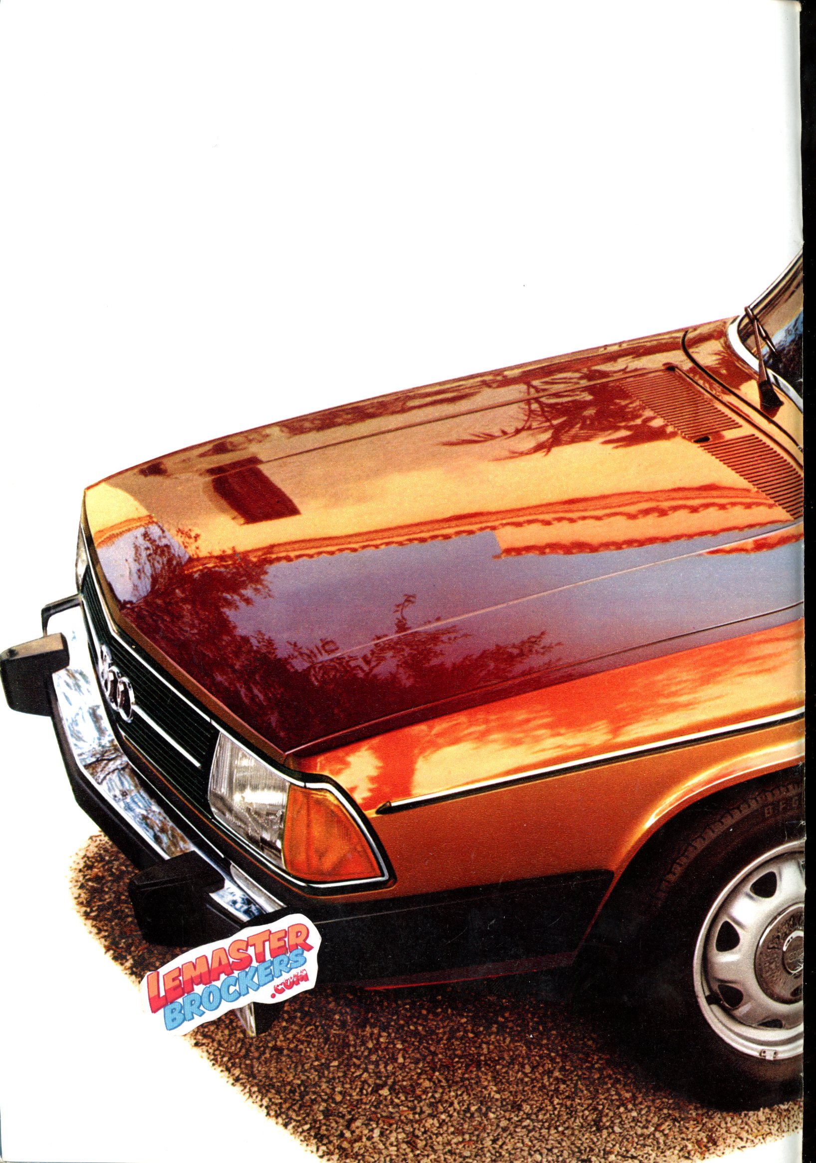 BROCHURE AUDI 100 L GLS GL-5E - 1978