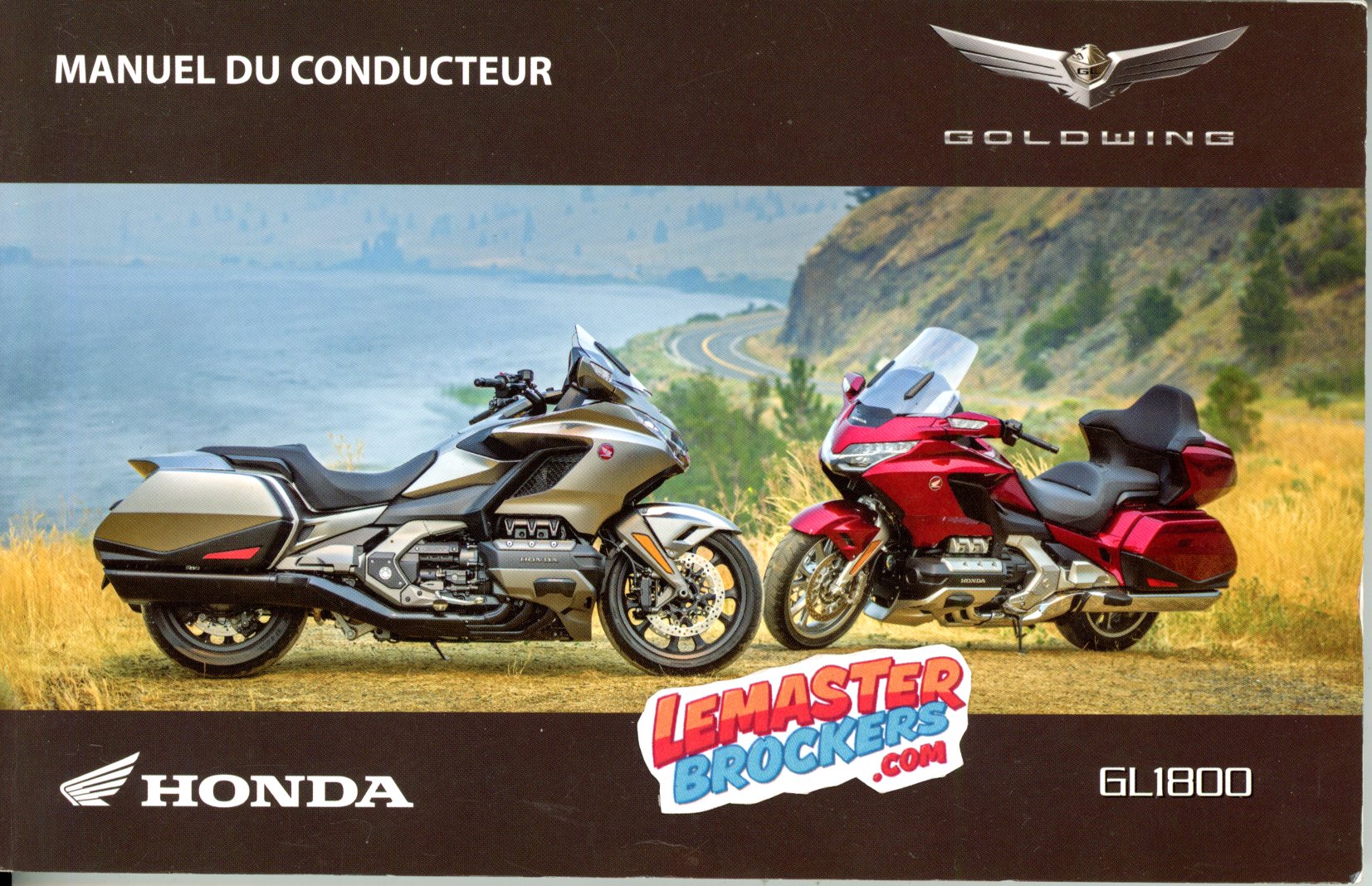 MANUEL DU CONDUCTEUR HONDA GL1800 GOLDWING 2017