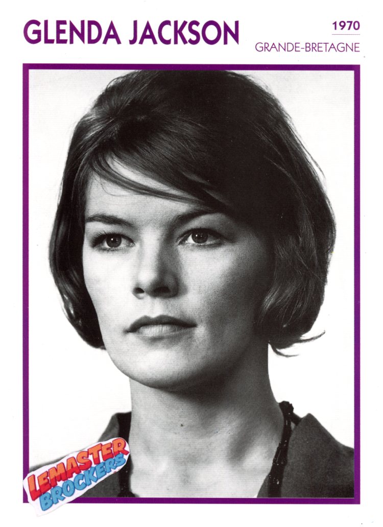 FICHE ACTRICE GLENDA JACKSON - 1970