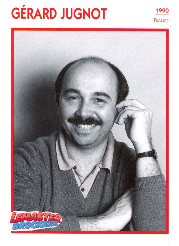 FICHE ACTEUR GERARD JUGNOT - 1990