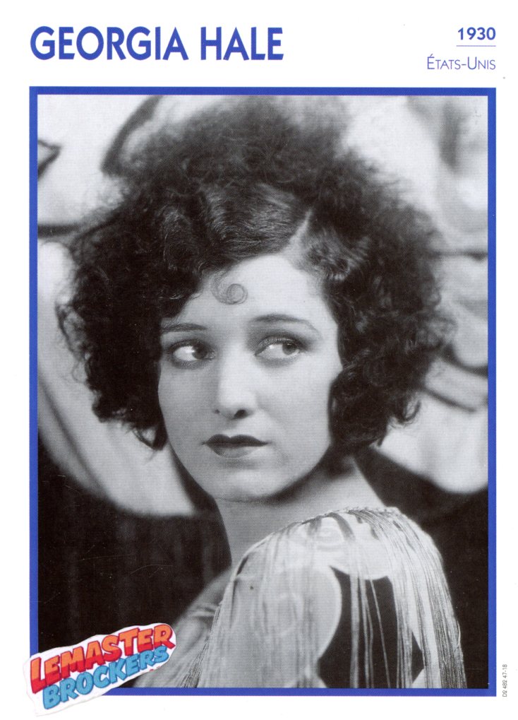 FICHE GEORGIA HALE - 1930