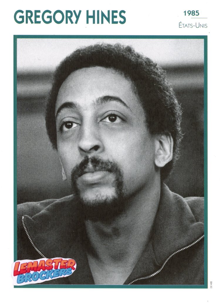 FICHE ACTEUR GREGORY HINES - 1985