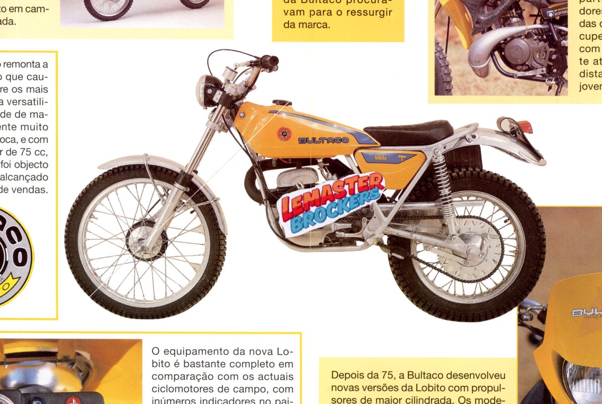 FICHE MOTO BULTACO LOBITO