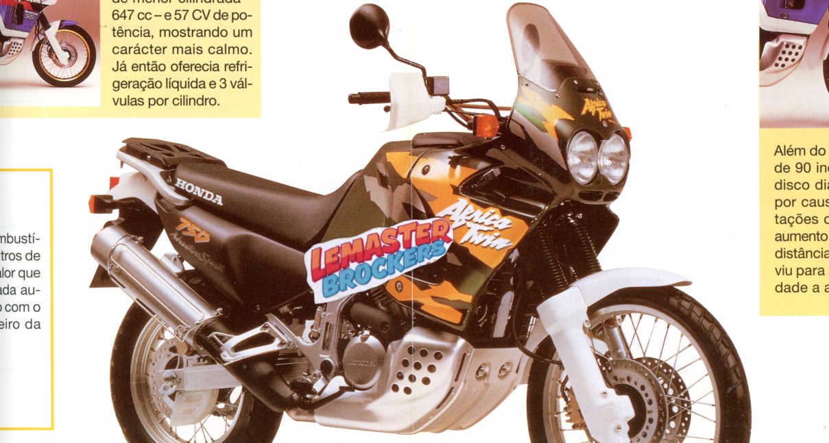 FICHE MOTO HONDA XRV 750 AFRICA TWIN