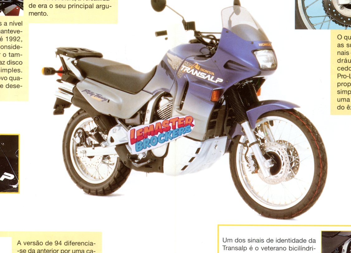 FICHE MOTO HONDA XL600V TRANSALP
