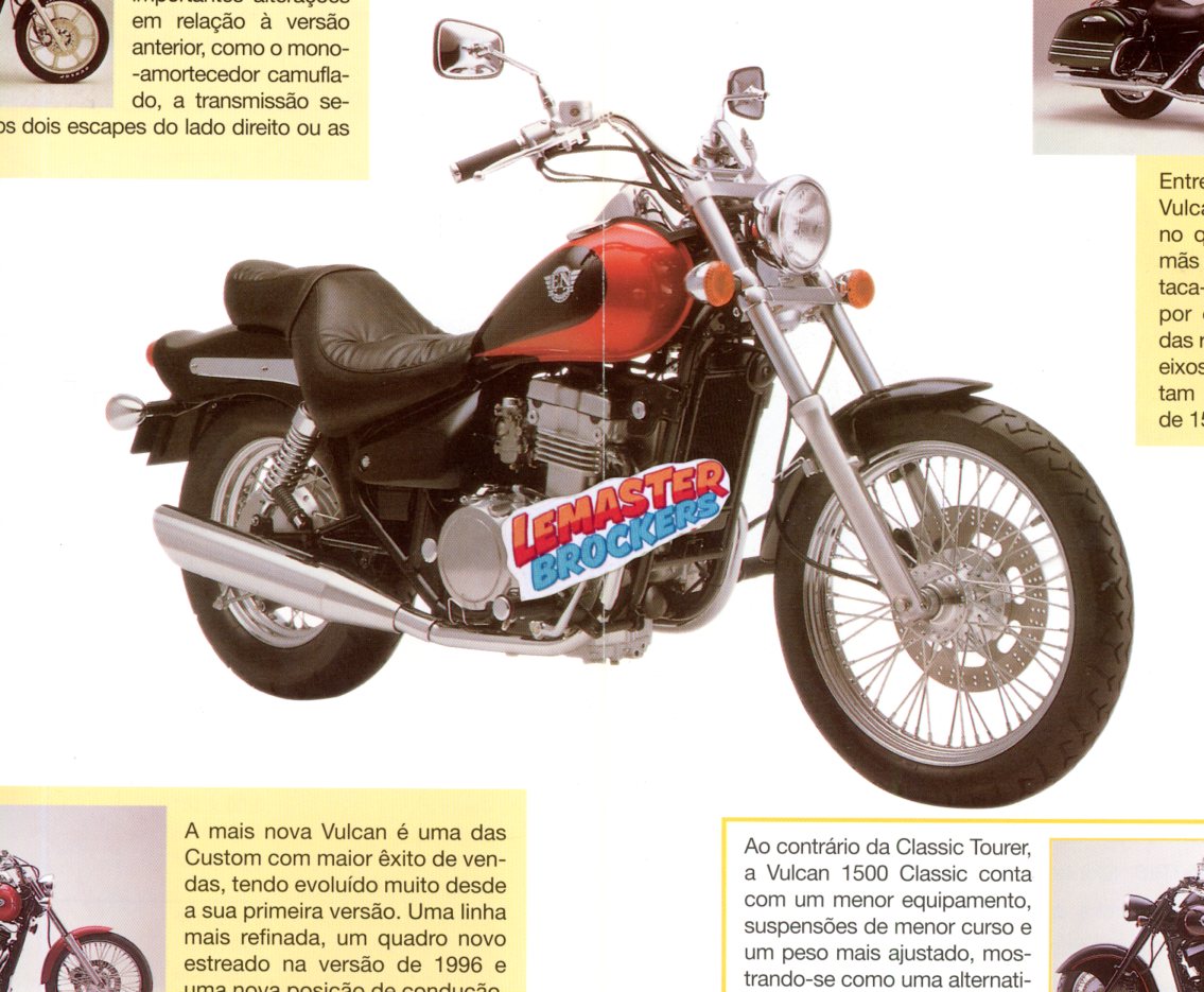 FICHE MOTO KAWASAKI VULCAN VN 1500 CLASSIC TOURER