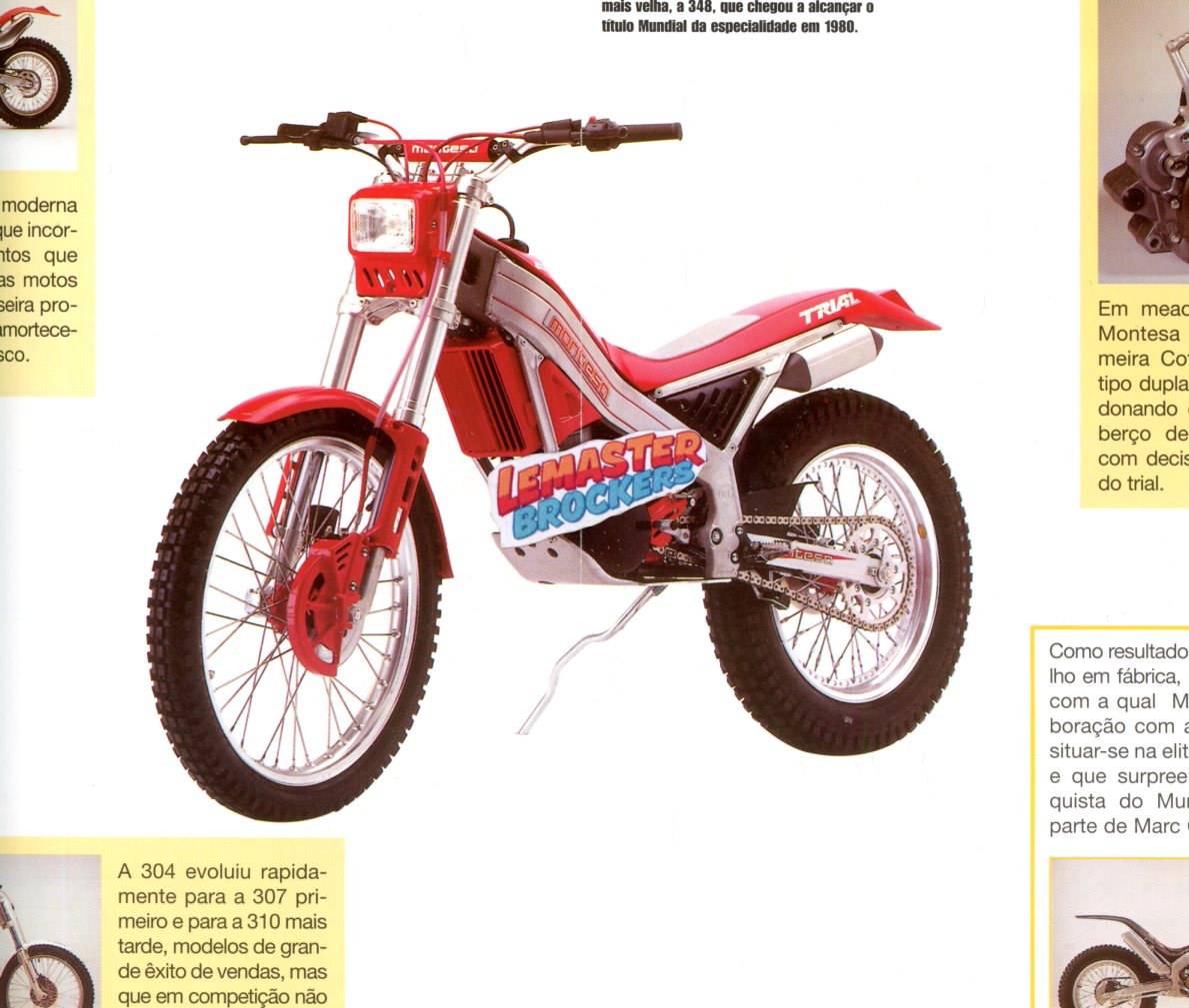 FICHE MOTO MONTESA COTA 315R