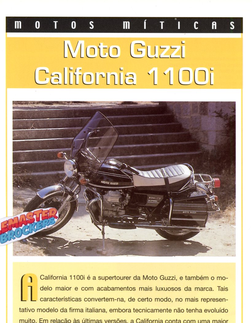 FICHE MOTO GUZZI CALIFORNIA 1100i