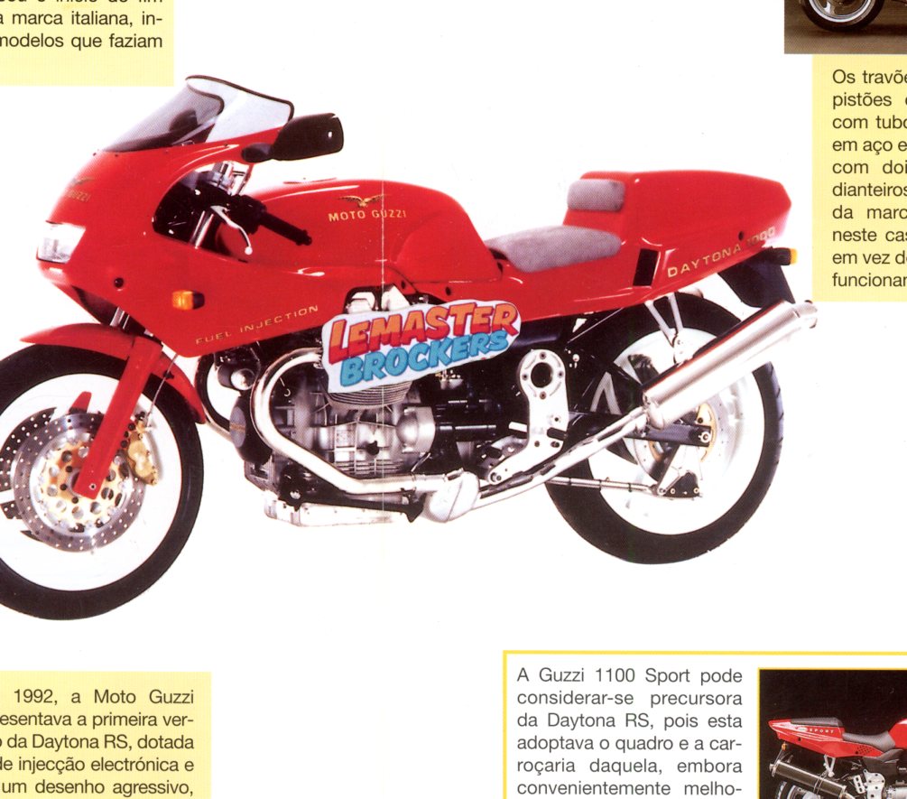 FICHE MOTO-GUZZI DAYTONA RS